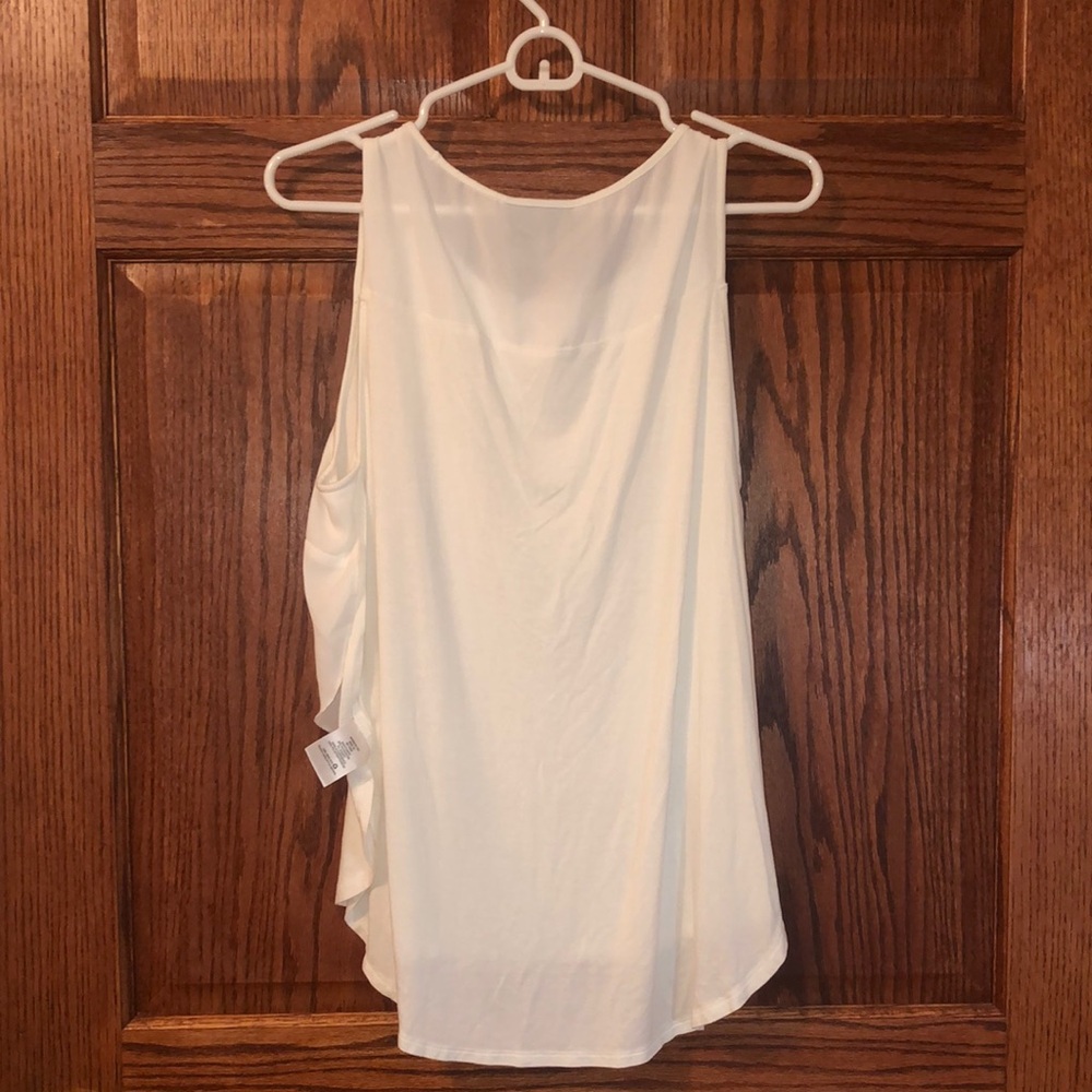 Express White Layered Tank Top - Picture 3 of 5